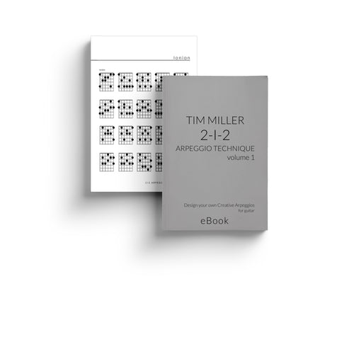 Tim Miller 2-1-2 Arpeggio Technique eBook