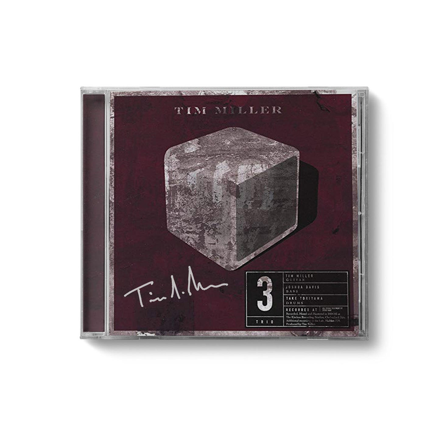Tim Miller Trio vol 1 Signed Physical CD