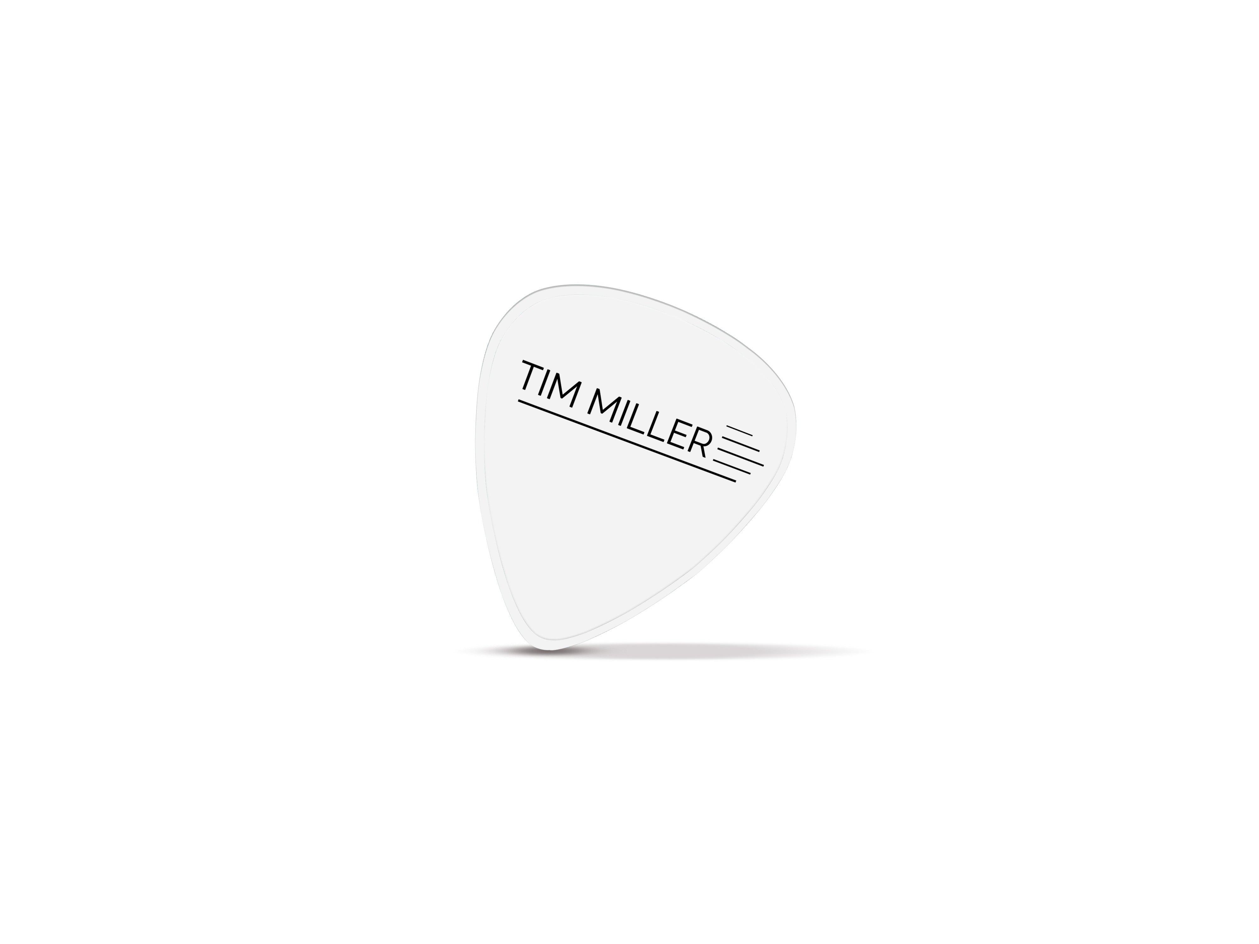 Tim Miller Logo Pick Tim Miller Music